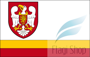 Flaga Powiat średzki - na zamówienie 150x90 Powiatu średzkiego