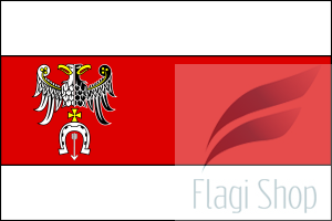 Flaga Powiat brzeziński - na zamówienie 110x70