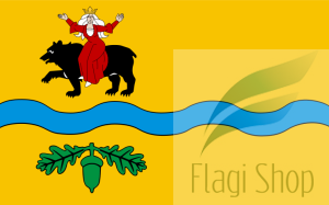 Flaga Powiat tomaszowski - na zamówienie 150x90