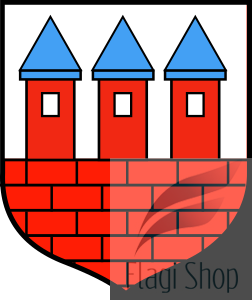 Flaga gminy Grabowiec - na zamówienie 150x90 Grabowca